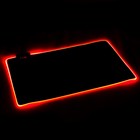 Коврик для мыши, 60х35х0.3 см, с подсветкой RGB, USB, черный - Фото 4