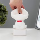 Ночник "Собачка" LED от USB/батареек 4хАА белый 11,5х11х19 см RISALUX - фото 21994218