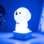 Ночник "Собачка" LED от USB/батареек 4хАА белый 11,5х11х19 см RISALUX - фото 21994211