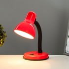 Настольная лампа "Джуни" Е27 15Вт красный 14х14х31 см RISALUX - Фото 2