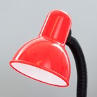 Настольная лампа "Джуни" Е27 15Вт красный 14х14х31 см RISALUX - Фото 6
