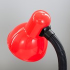 Настольная лампа "Джуни" Е27 15Вт красный 14х14х31 см RISALUX - Фото 7