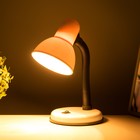 Настольная лампа "Джуни" Е27 15Вт белый 14х14х31 см RISALUX - Фото 3