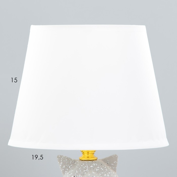 Настольная лампа "Кошечка" Е14 40Вт 20х20х35 см RISALUX - фото 1889981116