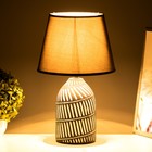 Настольная лампа "Джина" Е14 40Вт 22х22х40 см RISALUX - фото 21994491