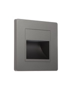 Встраиваемый светильник для лестницы, 1.5 Вт, 60 Лм, 3000К, 86×86 мм, IP20, 220 В, серебристый, свечение тёплое белое - Фото 4