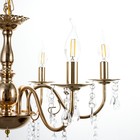 Люстра "Мальдива" 6хЕ14 40Вт золото 62х62х32-82см BayerLux 9208818