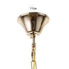 Люстра "Мальдива" 8хЕ14 40Вт золото 62х62х32-82см BayerLux - фото 23059172