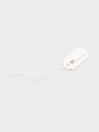 Ценники на верёвке, 100 шт., 1.3×2.5 см, белые, золотой - Фото 2