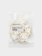 Ценники на верёвке, 100 шт., 1.3×2.5 см, белые, золотой - Фото 5
