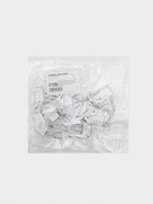 Ценники на верёвке, 100 шт., 2.5×1.3 см, белый, серебристый - Фото 5