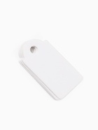 Ценники на верёвке, 100 шт.,1.3×2.6 см, белый 9218028