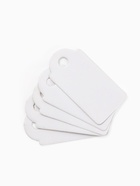 Ценники на верёвке, 100 шт.,1.3×2.6 см, белый 9218028