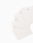 Ценники на верёвке, 100 шт. отверстие 4 мм, 3×4 см, белый  (артикул 9218032)  большой выбор товаров оптом и в розницу по низким ценам с доставкой