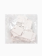 Ценники на верёвке, 100 шт. отверстие 4 мм, 3×4 см, белый - Фото 7