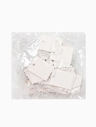 Ценники на верёвке, 100 шт. отверстие 4 мм, 3×4 см, белый  (артикул 9218032)  большой выбор товаров оптом и в розницу по низким ценам с доставкой