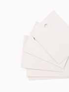 Ценники на верёвке, 100 шт. отверстие 4 мм, 3×4 см, белый  (артикул 9218032)  большой выбор товаров оптом и в розницу по низким ценам с доставкой