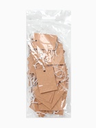 Ценники на верёвке «Крафт», 100 шт.,3×4 см, бежевый 9218033