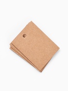 Ценники на верёвке «Крафт», 100 шт.,3×4 см, бежевый 9218033