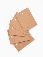 Ценники на верёвке «Крафт», 100 шт.,3×4 см, бежевый 9218033