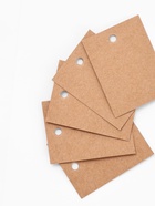 Ценники на верёвке «Крафт», 100 шт.,3×4 см, бежевый 9218033