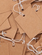 Ценники на верёвке «Крафт», 100 шт.,3×4 см, бежевый 9218033