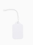 Ценники на верёвке, 100 шт. отверстие 3 мм, 2.5×4 см, белый  (артикул 9218034)  большой выбор товаров оптом и в розницу по низким ценам с доставкой