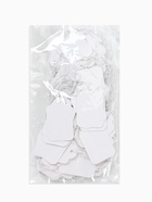 Ценники на верёвке, 100 шт. отверстие 3 мм, 2.5×4 см, белый  (артикул 9218034)  большой выбор товаров оптом и в розницу по низким ценам с доставкой