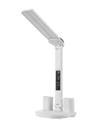 Часы - лампа электронные: календарь, термометр, LED, 3 режима, USB, 32×12×17 см - Фото 5