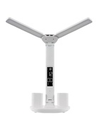 Часы - лампа электронные: календарь, термометр, LED, 3 режима, USB, 32×12×17 см - Фото 3