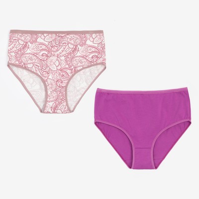 Набор трусов женских Collorista, 2 шт., цвет розовый, размер 50
