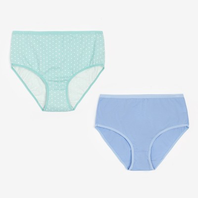 Набор трусов женских Collorista, 2 шт, цвет голубой, размер 58