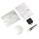 Часы настенные интерьерные «Фея с бабочками», детские, 3D, наклейка, 60×60 см, акрил - Фото 3