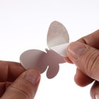 Часы настенные интерьерные «Фея с бабочками», детские, 3D, наклейка, 60×60 см, акрил - Фото 3