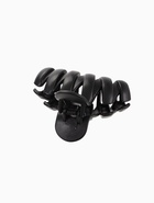 Крабик для волос «Матовый», геометрия люкс, 7.5 см, чёрный 9313750