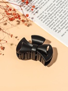 Крабик для волос «Матовый», бантик люкс, 7.5 см, чёрный 9313752