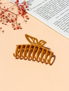 Крабик для волос «Глянец», полоски бабочка, 9 см, МИКС - Фото 2