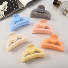 Краб для волос "Глянец" дуга круг люкс, 9 см, микс (12 шт) - фото 809118451