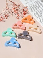 Краб для волос "Глянец" дуга круг люкс, 9 см, микс (12 шт) - фото 809118453