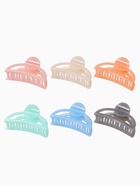 Краб для волос "Глянец" дуга круг люкс, 9 см, микс (12 шт) - фото 809118454