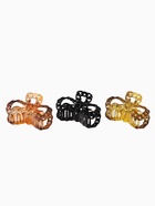 Крабик для волос «Рамона», бантик, 9 см, МИКС (комплект 12 шт) - фото 51866660