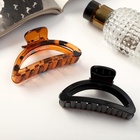 Крабик для волос «Глянец», дуга тонкая, 8.5 см, МИКС (комплект 12 шт) - фото 52387715