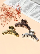 Крабик для волос «Глянец люкс», круги, 9 см, МИКС (комплект 12 шт) - фото 52387721