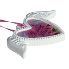 Аромасаше из гипса с цветной вклейкой "Я люблю тебя", аромат клубники - Фото 2