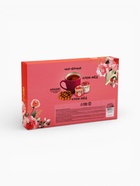 Подарочный набор «Вдохновляй красотой»: крем-мёд с клубникой и хлопком 30 г × 2 шт., арахис в шоколадной глазури 100 г, чай чёрный с лесными ягодами 70 г, ло�... - Фото 17