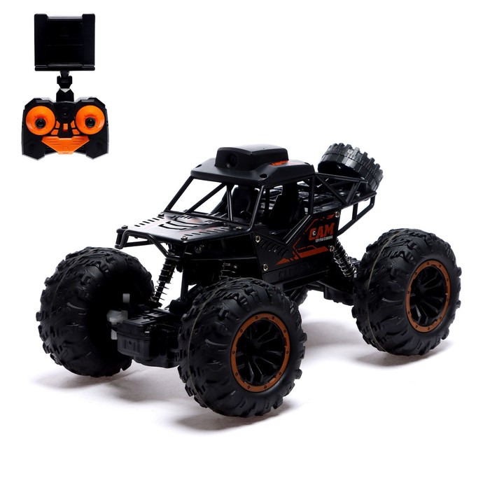 УЦЕНКА Джип радиоуправляемый «Шпион», с камерой 720p, Wi-Fi, работает от аккумулятора - Фото 1