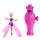 УЦЕНКА Кукла-юла летающая и парящая «Принцесса», 2 в 1, на заводном механизме, МИКС - Фото 3