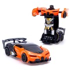 Робот радиоуправляемый «Спорткар», трансформируется, работает от батареек, цвета МИКС, уценка - Фото 17