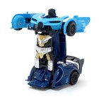 Робот радиоуправляемый «Спорткар», трансформируется, работает от батареек, цвета МИКС, уценка - Фото 18