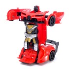 Робот радиоуправляемый «Спорткар», трансформируется, работает от батареек, цвета МИКС, уценка - Фото 8